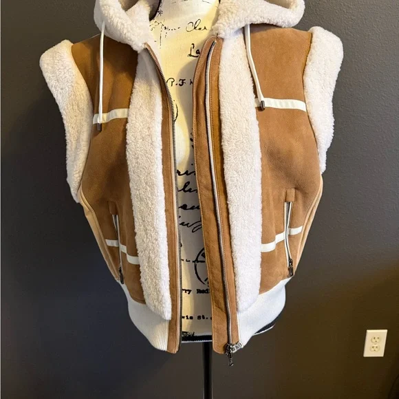 EUC Bogner  Hooded Feli Filet Vest - Picture 3 of 8